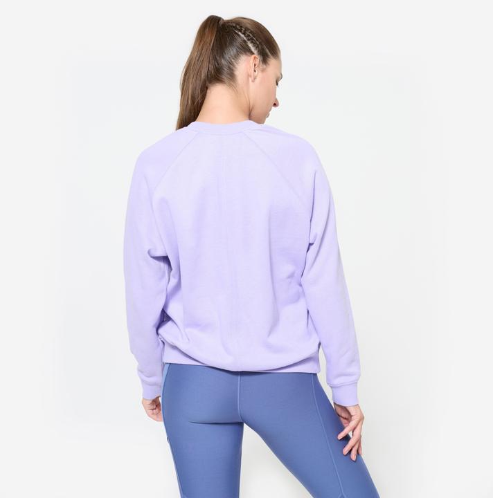 Actual product image Domyos Sweatshirt Damen Baumwollgewebe - lavendel (S)
