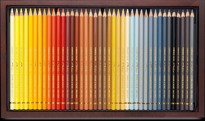 Produktbild Caran d'Ache Pablo Holzkoffer (Mehrfarbig, 120 x)