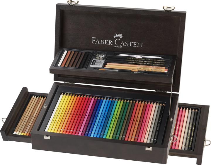 Actual product image Faber-Castell Wooden case Art&Graphic Collection (Multicolored, 125 x)