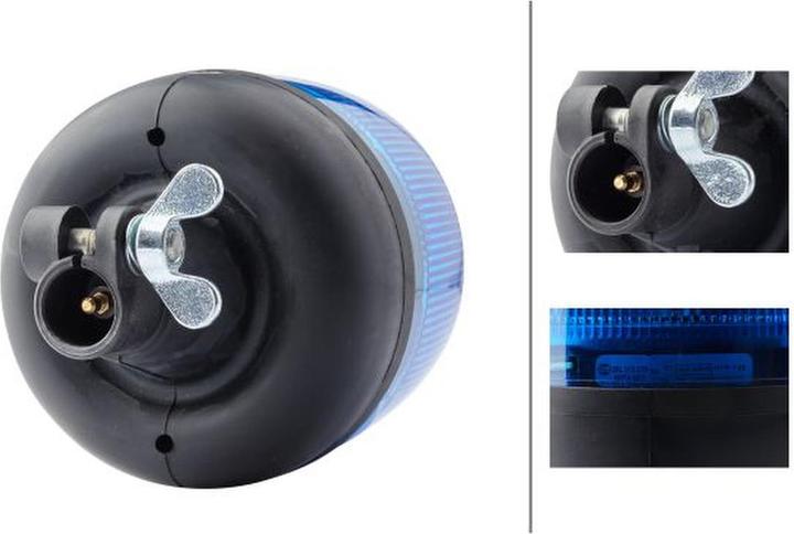 Actual product image Hella rotating beacon LED for KRONE
