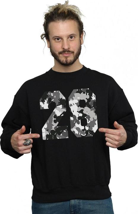 Actual product image Disney Mens Mickey Mouse Pattern 28 Sweatshirt (M)