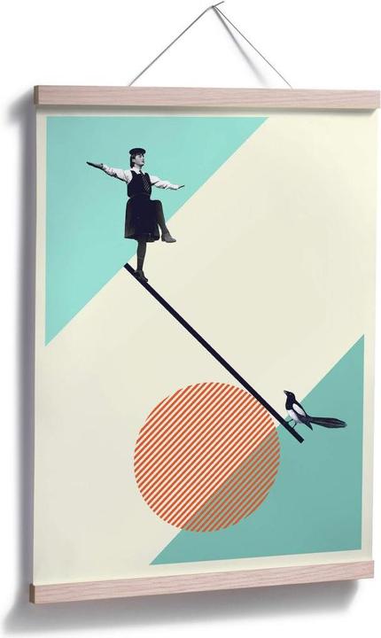 Actual product image Trenddeko B is for Balance (30 x 40 cm)