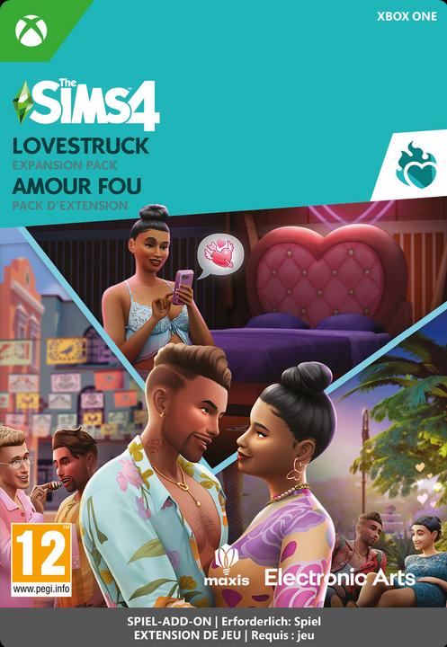 Actual product image Microsoft Xbox The Sims 4 Lovestruck Expansion Pack Download Code (Xbox Series X, Xbox One X, Xbox One S, Xbox Series S)
