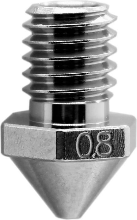 Image du produit MicroSwiss Micro Swiss Brass Plated Wear Resistant Nozzle for Flashforge Creator Pro 3 (Tube de grenaillage)