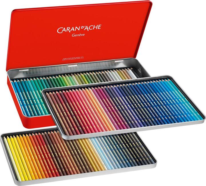 Actual product image Caran d'Ache Supracolor Aquarelle Metallschachtel (Multicoloured, 120 x)