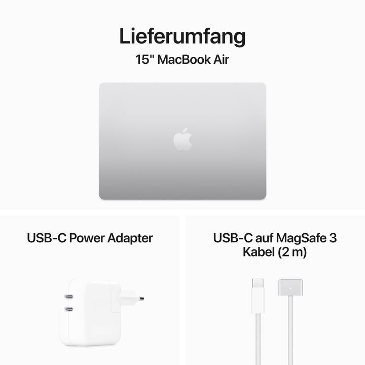 Productafbeelding Apple MacBook Air - 2024 (15", M3, 16 GB, 1000 GB, CH)