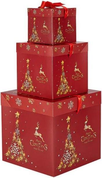 Produktbild MU Style Cold Series Geschenkboxen für Weihnachten (3er-Set) (Geschenkbox, 3 x)