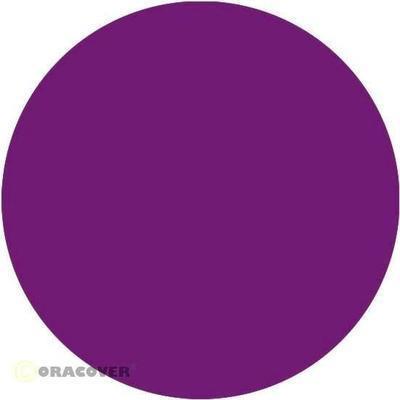 Actual product image Oracover Oralight iron-on foil, violet transparent