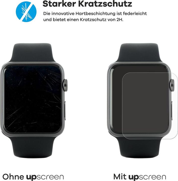 Produktbild upscreen Schutzfolie Displayschutz Displayschutzfolie Folie Klar antibakteriell