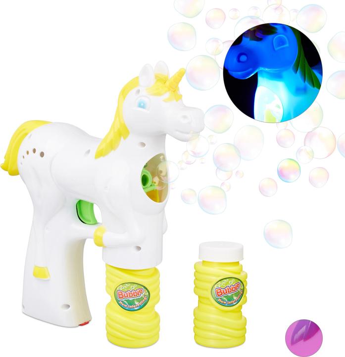 Produktbild Relaxdays Seifenblasenpistole Einhorn