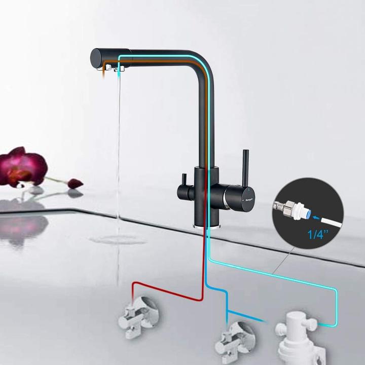Image du produit Ibergrif Trinkwasserhahn mit 360°Drehbarkeit