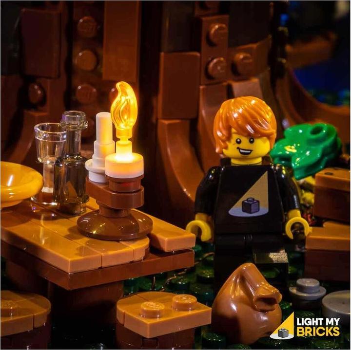 Actual product image Light my bricks LED light set for LEGO tree house