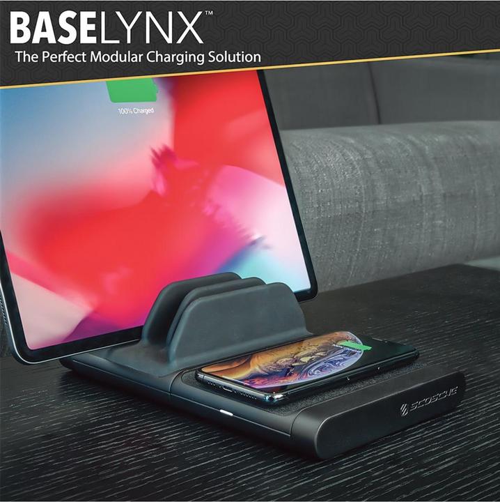 Actual product image Scosche BaseLynx vertical charging station (18 W)