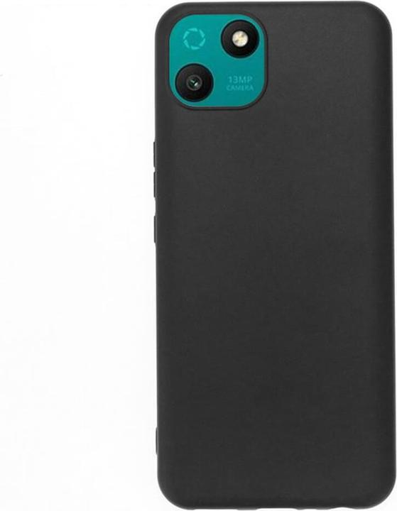 Actual product image Cover-Discount WIKO T10 - Silicone rubber cover black (Wiko T10)