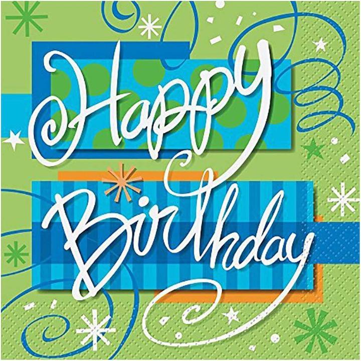 Actual product image Unique Party Paper napkins (16 x)