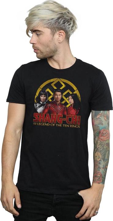 Image du produit - T-shirt SHANG-CHI AND THE LEGEND OF THE TEN RINGS GROUP LOGO EMBLEM - Homme (3XL)