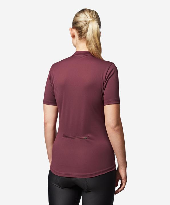 Image du produit Van rysel Maillot manches courtes vélo essential femme bordeaux (XL)
