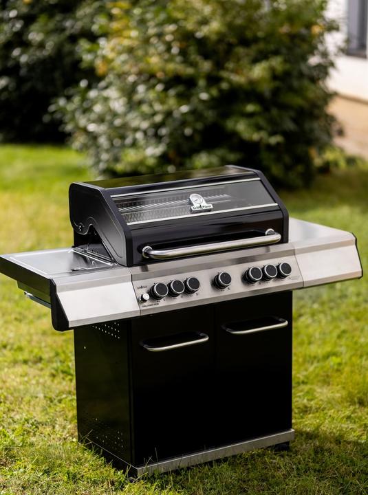 Image du produit Grillfürst G520G Barbecue à gaz à 5 brûleurs avec brûleur haute température, brûleur arrière et (15 kW)
