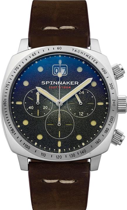 Actual product image Spinnaker SP-5068-02 Hull Chronograph 42mm 10ATM (Chronograph, 42 mm)
