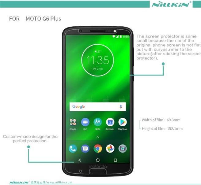Produktbild Nillkin Matte Series Schutzfolie (1 Stück, Motorola Moto G6 Plus)