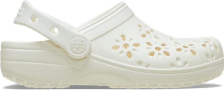 Crocs Classic Floral Cut Out Clog