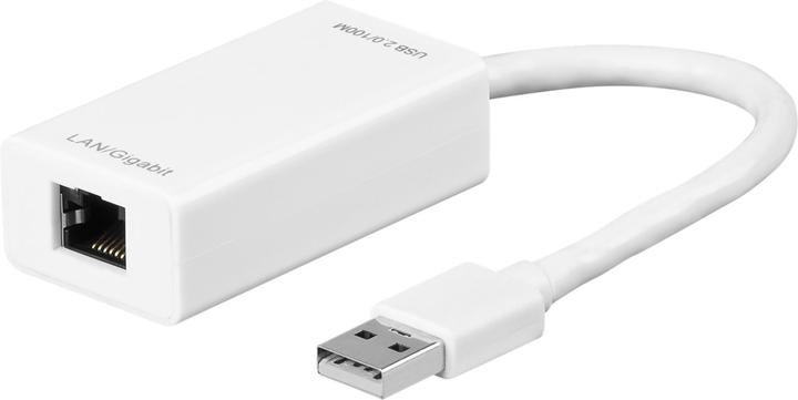 Goobay Netzwerkadapter (USB 2.0, RJ45 (1x))