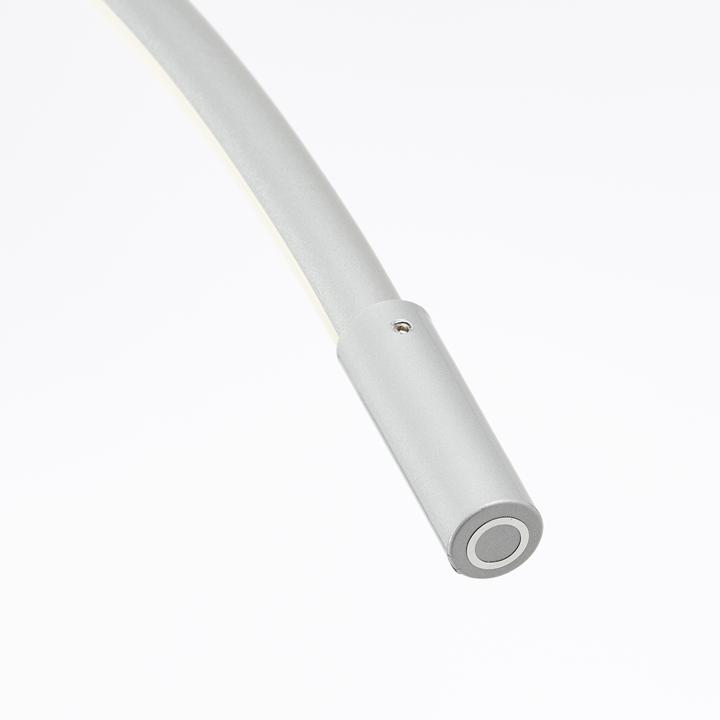 Image du produit Brilliant Lampadaire Bow LED arc, 170 cm, 1300 lm, 3000-6500 K, intensité lumineuse variable, CCT, aluminium (1300 lm)
