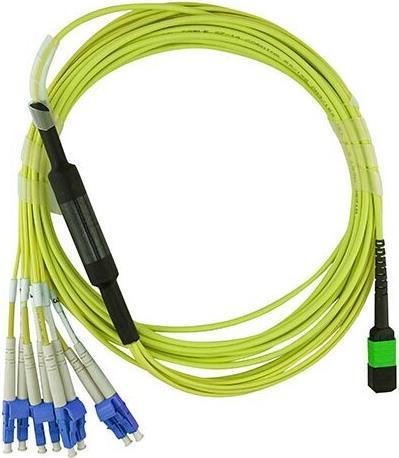Image du produit BlueOptics Câble de raccordement monomode Juniper MTP-4LC-S10M compatible MTP-4xLC 10 mètres (10 m)