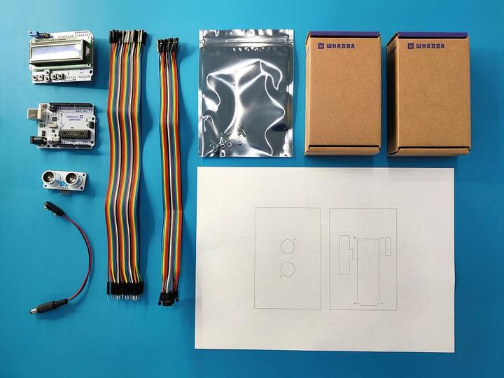 Produktbild Velleman Distance and water level set (Elektronikkit)