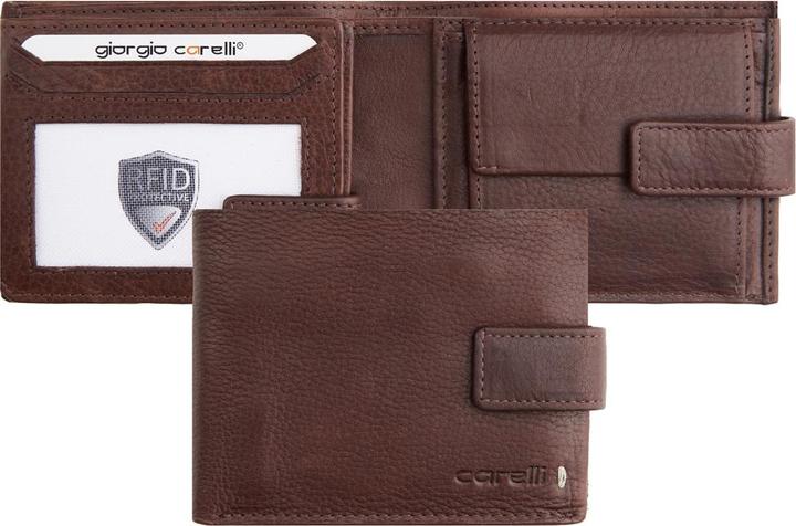 Actual product image Giorgio Carelli Billfold with zipper pocket, RFID