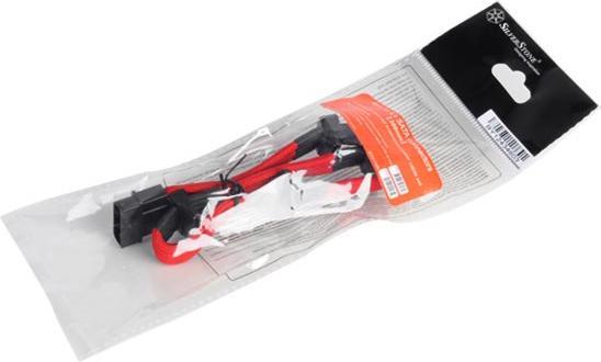 Produktbild Silverstone ATX Extension 4-4(SATA)Pin rot