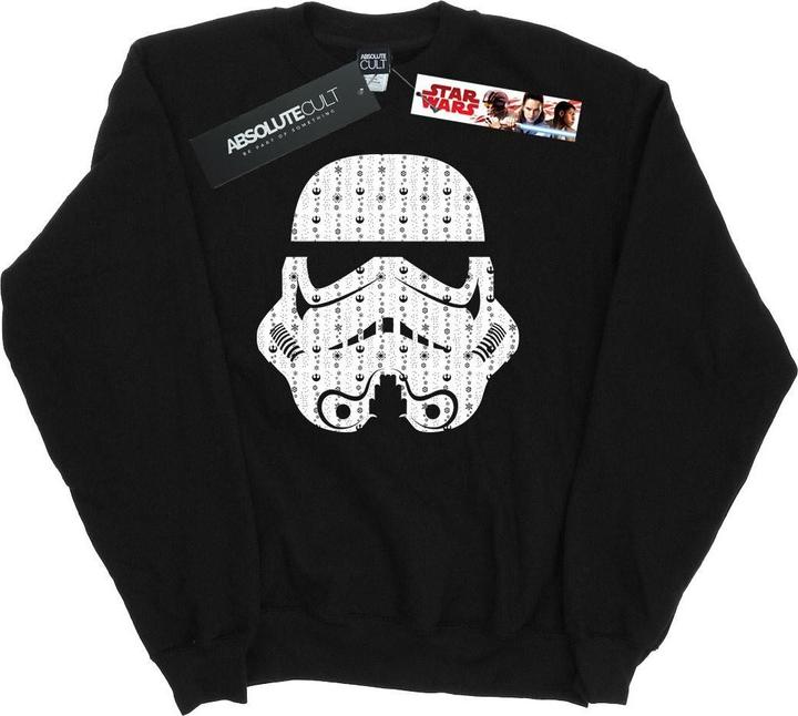 Produktbild Star Wars Christmas Stormtrooper Helmet Sweatshirt (M)