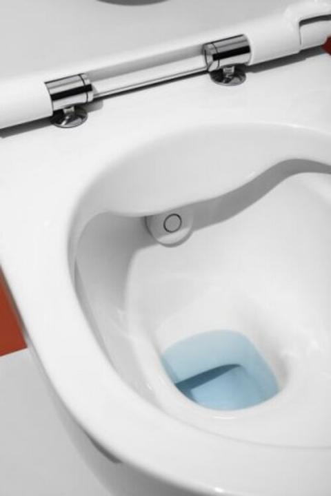 Produktbild Laufen Wand-Dusch-WC CLEANET NAVIA tief 4,5/3 l spülrandl 370x580mm we matt