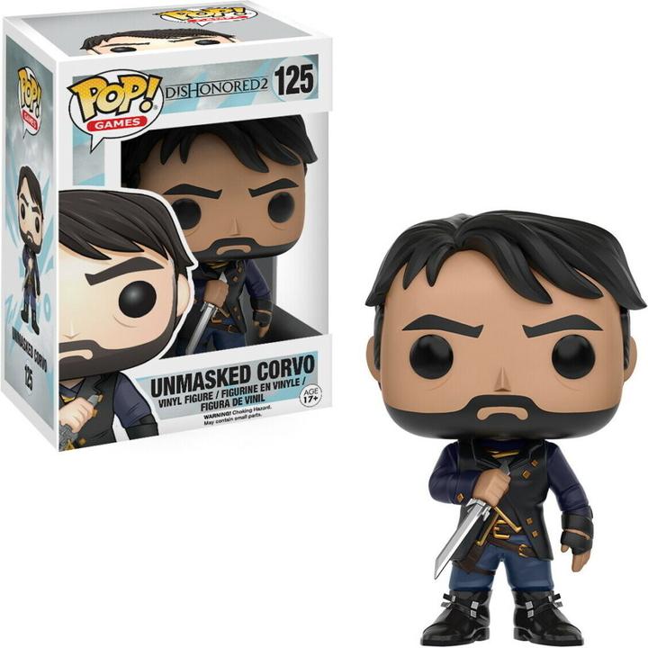 Produktbild Funko POP! Games Dishonored: Corvo Unmasked