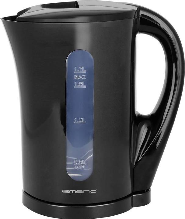 Immagine prodotto Emerio WK-123483 Bollitore senza BPA, protezione dal surriscaldamento Capacità nera (1.70 l)