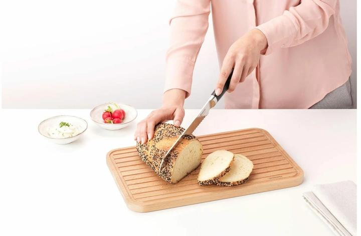 Immagine prodotto Brabantia Pane coltello nuova linea profilo nero / argento (20 cm)