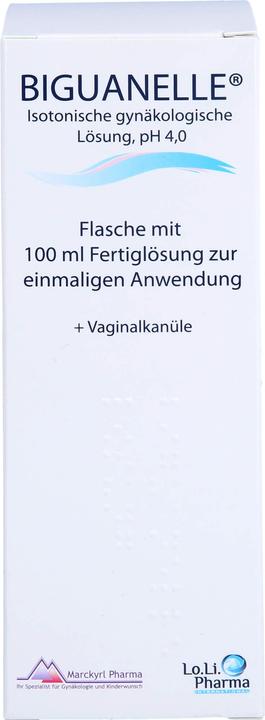 Immagine prodotto Lo.Li.Pharma Biguanelle, soluzione da 100 ml (100 ml, Lozione per il lavaggio intimo)