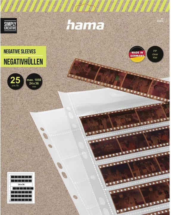 Image du produit Hama Enveloppes négatives (24 x 36 mm)