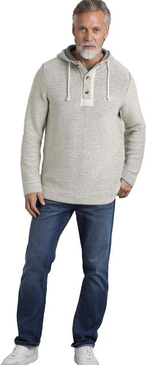 Produktbild Weird Fish Bakersfield Kapuzenpullover Knopfhals (L)