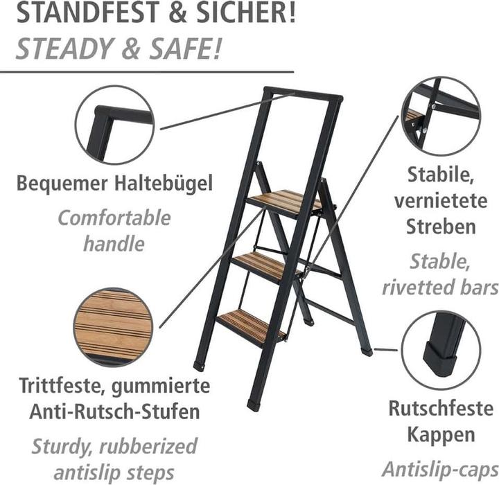 Image du produit Wenko Escabeau pliant (Escabeau, 69 cm)