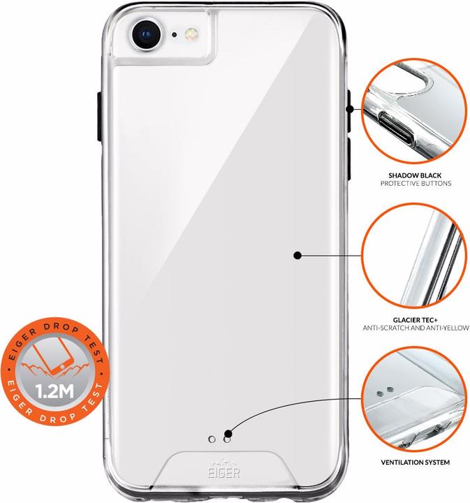 Actual product image Eiger Glacier Case (Apple iPhone 8, Apple iPhone 7, Apple iPhone 6s, Apple iPhone 6)