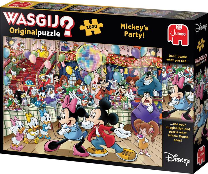 Produktbild Jumbo Puzzle Wasgij Orginal Disney (1000 Teile)