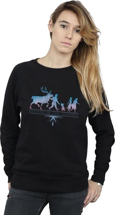 Immagine prodotto Disney Frozen 2 Believe In The Journey Silhouette Felpa Donna (M)