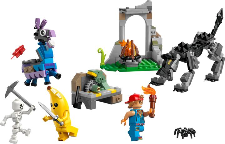 Produktbild LEGO Das Lager von Schali und der Zündkerzenkünstlerin (77075, LEGO Fortnite)