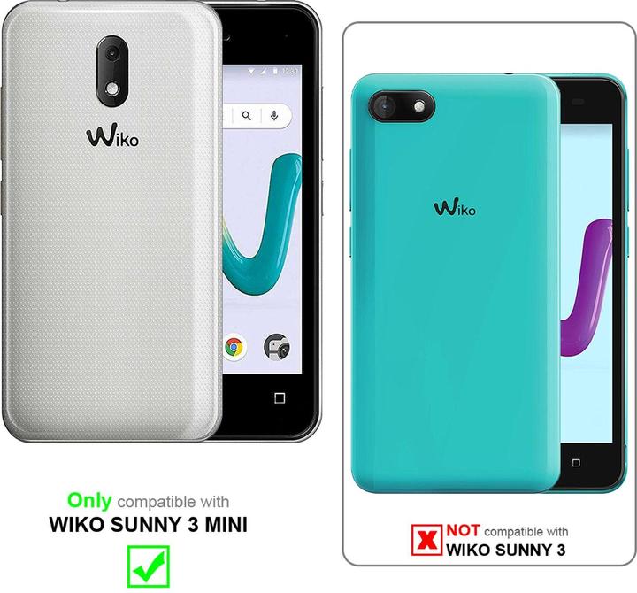 Actual product image Cadorabo Book with stand function cover (Wiko Sunny 3 Mini)