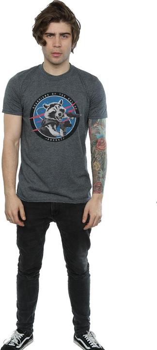Produktbild Guardians Of The Galaxy Rocket Emblem TShirt (XL)