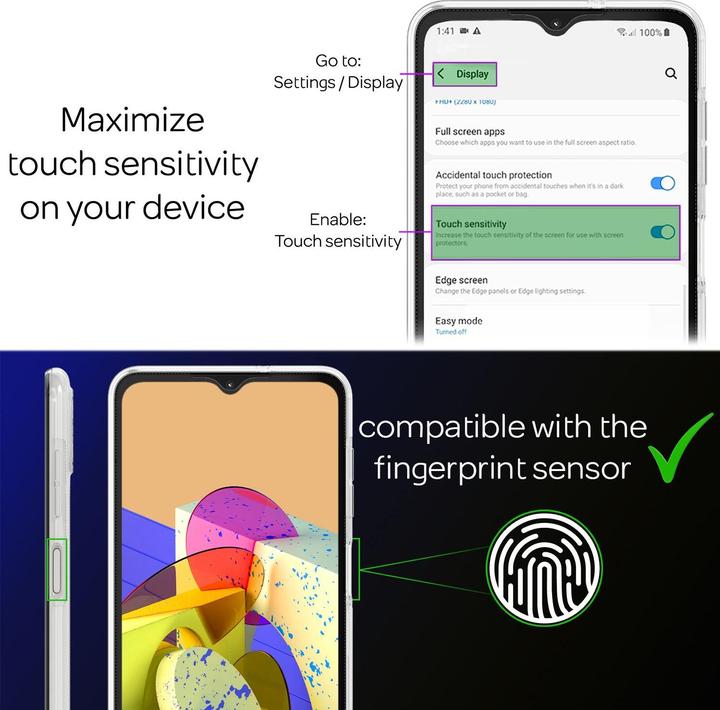 Produktbild Nalia 360 Grad Handyhülle (Samsung Galaxy A12)