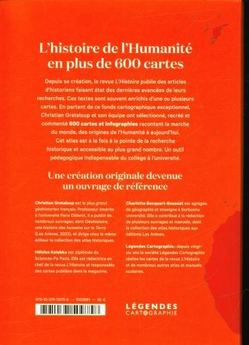 Produktbild Atlas historique mondial (Französisch, Grataloup Christian, 2023)