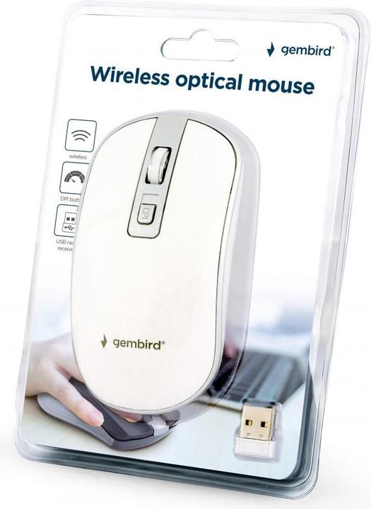 Image du produit Gembird MUSW-4B-06-WS Souris sans fil (Sans fil)