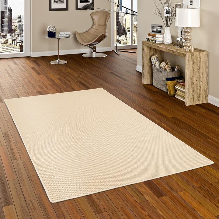 Produktbild Snapstyle Natur Flachgewebe Teppich Bentzon (200x200 cm)